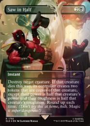 【SLD】【ENG】【FOil】《切断マジック/Saw in Half》