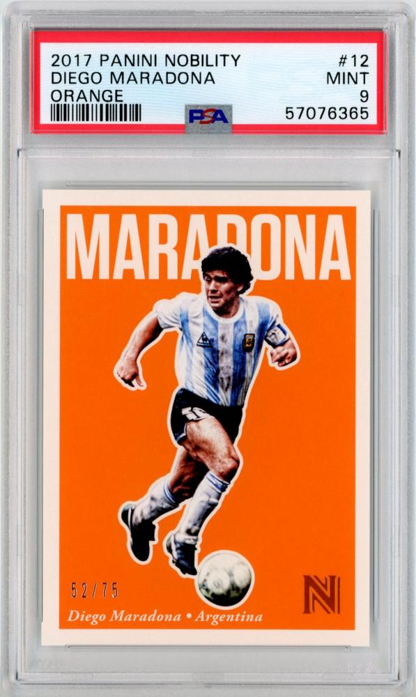 スポーツ選手 2003 FUTERA PLATINUM #W04 DIEGO MARADONA Diego Maradona 2003 Futera Platinum World Football World