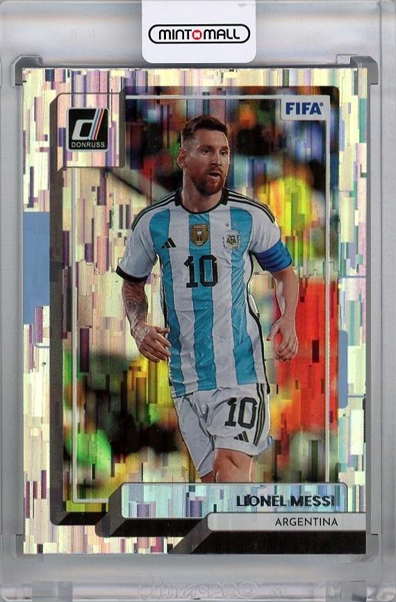 Carte Panini Donruss Soccer 2022-23 #10 Lionel Messi - Argentine, état Excellent