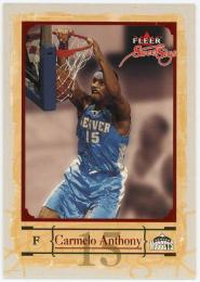 2004-05 Fleer Sweet Sigs #22 Carmelo Anthony