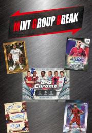MINT GROUP BREAK グループブレイク 2024-25 TOPPS CHROME UEFA CLUB COMPETITIONS SOCCER BREAKERS DELIGHT 1ケース #2 【ランダムボックス式】