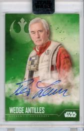 【25シリ】topps スターウォーズ　クルルサンタン　サインカード 25シリ】topps スターウォーズ クルルサンタン サインカード