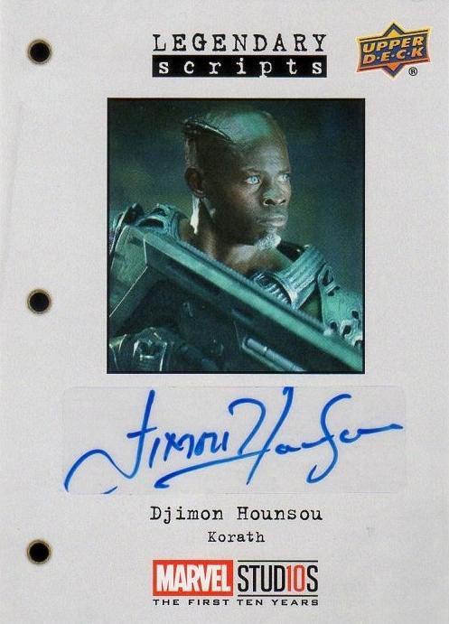 ミントモール Mint 千葉店 Marvel Studios The First Ten Years Korath Djimon Hounsou Autographs ミントモール Mint 千葉店 Marvel Studios The First Ten Years Korath Djimon Hounsou Autographs