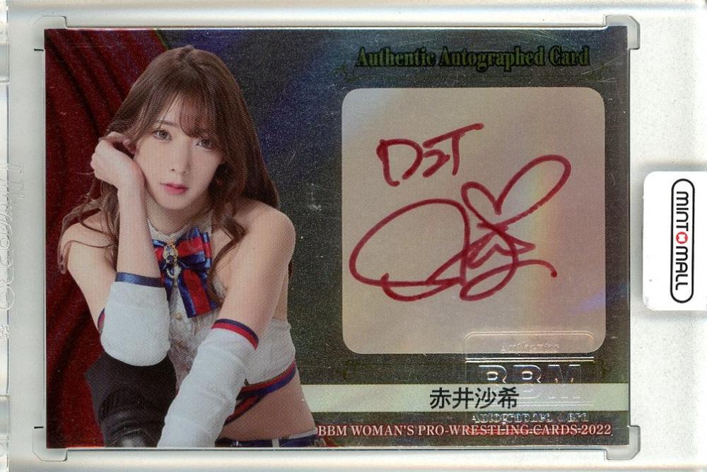 ミントモール / MINT 池袋店 / 2022 BBM 女子プロレス 赤井沙希 