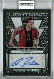 2022-23 Panini Obsidian Soccer Michael Ballack Lightning Strike/#LS-MB【25/27】 GERMANY