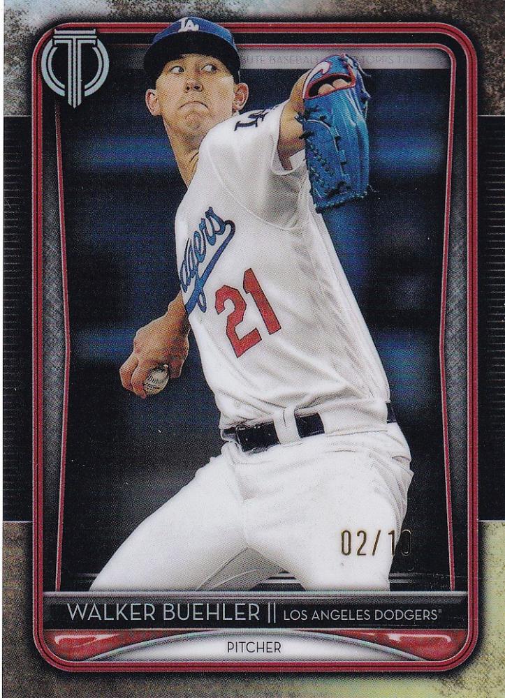 ミントモール Mint 浦和店 Topps Tribute Los Angeles Dodgers Walker Buehler Base Redパラレル版 02 10 ミントモール Mint 浦和店 Topps Tribute Los Angeles Dodgers Walker Buehler Base Redパラレル版 02 10