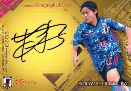 雪の豪奢 小林里歌子直筆サインカードJFA 2019 なでしこジャパン 日本代表 記念グッズ