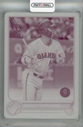 2022 Topps NPB 大城卓三 プリンティングプレートカード(1of1)【1/1】 読売ジャイアンツ