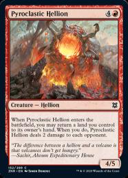 【ZNR】【ENG】【Foil】《火砕のヘリオン/Pyroclastic Hellion》