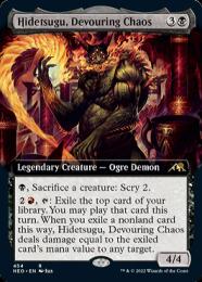 MTG 貪る混沌、碑出告  foil FOIL)貪る混沌、碑出告/Hidetsugu, Devouring Chaos《日本語