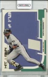 2002 E-X Ichiro Hit and Run Game Base Seattle Mariners