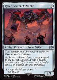 MTG フェイタリズム 秘儀の否定 日本語 foil ボーダーレス