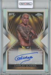 2024 Topps Chrome UFC Charles Oliveira Main Event Autographs/Refractors Parallels/#MEA-COL【086/150】