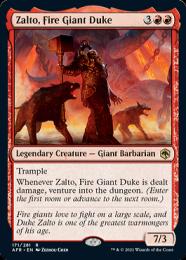 MTG ファイヤー・ジャイアントの公爵、ザルトー Foil プロモパック産 ミントモール / MINT GAMES MTG(東日本橋) / 【AFR】【ENG】【Foil