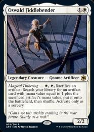 MTG オズワルド・フィドルベンダー 日本語版プロモFOIL AFR