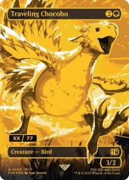 MTG FF 旅するチョコボ ボーダーレス foil 神話レア M 406 MTG FF 旅するチョコボ ボーダーレス foil 神話レア M 406