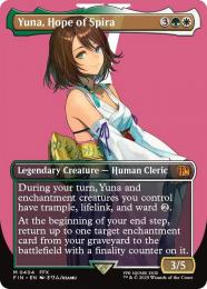 【MTG】スピラの希望、ユウナ R 404【FIN】 MTG スピラの希望、ユウナ Foil 404 ボーダーレス 日本版