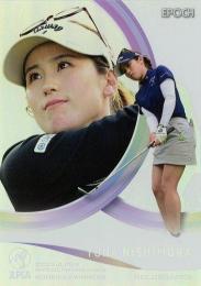 EPOCH JLPGA 西村優菜 80枚限定 ホロスペクトラカード 女子ゴルフ 2021 EPOCH JLPGA 西村優菜 80枚限定 ホロスペクトラ 2020 JLPGA
