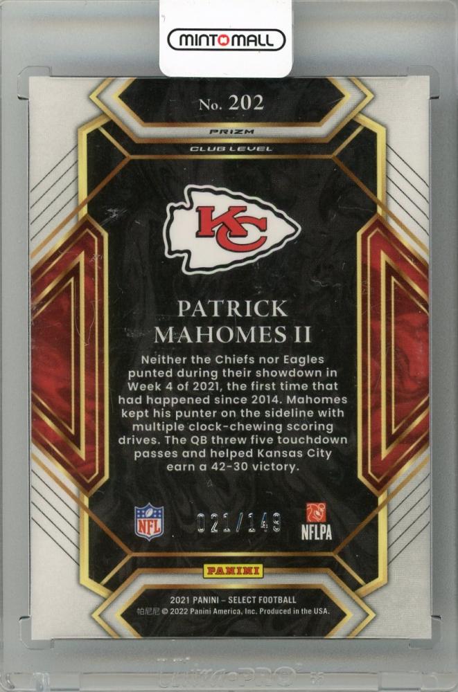 ミントモール / MINT 新宿店 / 2021 PANINI Select Prizm Tri Color 202 Club Level