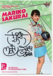 BBM 2014 Pリーグ 櫻井眞利子 直筆サインカード 20枚限定 ミントモール / MINT LAB TOKYO店 / 2020 BBM P☆LEAGUE CARD