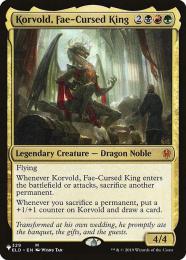 フェイに呪われた王、コルヴォルド　foil  4枚セット　プロモ　MTG ミントモール / MINT GAMES MTG(東日本橋) / 【THE LIST】【ENG