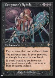 MTG ヨーグモスの行動計画/Yawgmoth's Agenda英語　サイン入 ミントモール / MINT GAMES MTG(東日本橋) / 【THE LIST】【ENG