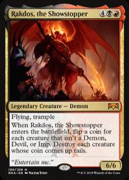 【RNA】【ENG】《名演撃、ラクドス/Rakdos, the Showstopper》