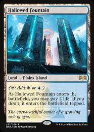 神聖なる泉/Hallowed Fountain DIS日本語foil Foil】《神聖なる泉/Hallowed Fountain》[DIS] 土地R | 日本最大