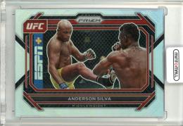 2023 Panini Prizm UFC  Anderson Silva Base Silver Prizm