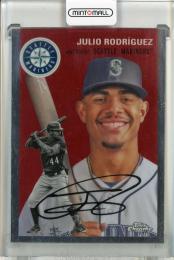 2023 Topps Chrome Platinum Anniversary Julio Rodriguez Base Seattle Mariners