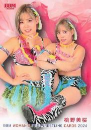 BBM 2021 女子プロレス　桃野美桜　直筆サインカード　/40 ミントモール / MINT 浦和店 / BBM 2021 女子プロレスカード