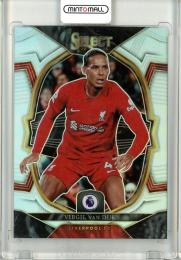 2022-23 Panini Select Premier League  Virgil Van Dijk Terrance Base Silver Prizm