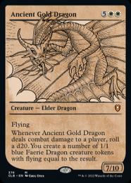 MTG エインシャント・ゴールド・ドラゴン 英語foil ミントモール / MINT GAMES MTG(東日本橋) / 【CLB】【ENG