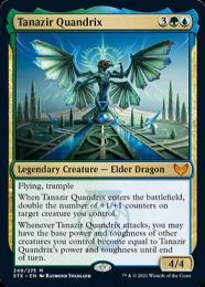 【STX】【ENG】【Foil】《ターナジール・クアンドリクス/Tanazir Quandrix》