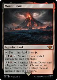 滅びの山/Mount Doom 英語一枚 06101055_6483d81be6ebd.jpg