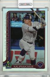Topps npb chrome 村上宗隆 アクアリフ 199枚限定　カード ミントモール / MINT 千葉店 / 2025 Topps NPB 村上宗隆 Rainbow