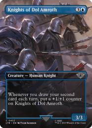 【LTR】【ENG】【Foil】《ドル・アムロスの騎士/Knights of Dol Amroth》 シーン・カード