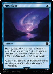 定業/Preordain M11 mtg サイン サインド ミントモール / MINT GAMES MTG(東日本橋) / 【LTC】【ENG】《定