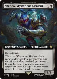MTG 正体不明の暗殺者、シャドウ　拡張foil ミントモール / MINT GAMES MTG(東日本橋) / 【FIC】【ENG