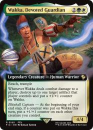 敬虔なガード、ワッカ [FIC] Foil 【BIGWEB | MTG】日本最大級の