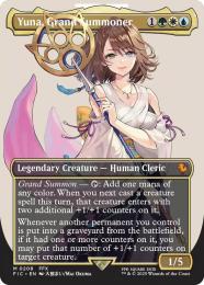 大召喚士、ユウナ ボーダーレス foil 英語版 ミントモール / MINT GAMES MTG(東日本橋) / 【FIC】【ENG