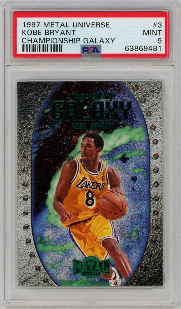 1997-98 Skybox Metal Universe Kobeコービーブライアント-