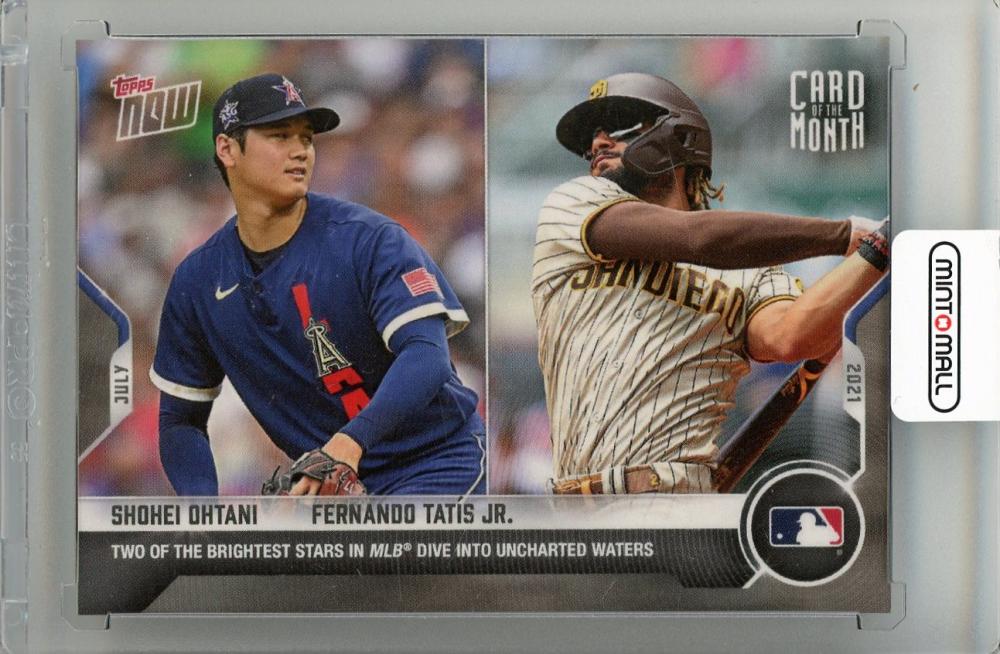Topps now card of the month大谷翔平 タティスjr - その他