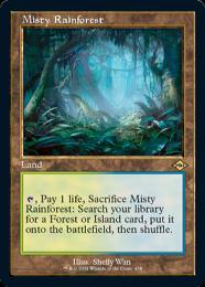 Amazon.co.jp: MTG 霧深い雨林 MH2 旧枠 foil 日本語 : おもちゃ