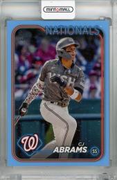 2024 Topps Japan Edition CJ Abrams Blue #170【131/150】 Washington Nationals