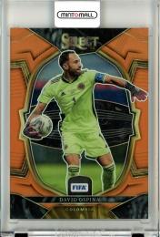 2022-23 Panini Select FIFA Colombia David Ospina Terrace Base Orange Prizm 40/60