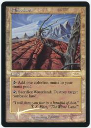 MTG 不毛の大地 褒賞プログラム 英語 foil ミントモール / MINT GAMES MTG(東日本橋) / 【PRM】【ENG