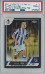 久保建英 Topps Chrome Black Gold 30枚限定 ミントモール / MINT 池袋店 / 2022-23 Topps Chrome UEFA