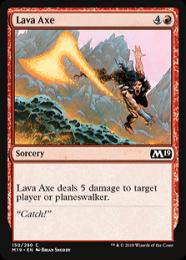 【M19】【ENG】《溶岩の斧/Lava Axe》