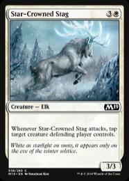 【M19】【ENG】【Foil】《星冠の雄鹿/Star-Crowned Stag》